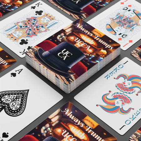 "Always Trumps with UCCA" – Where Every Hand’s a Winning Play 2.5" x 3.5" / White / Semi Glossy Paper products