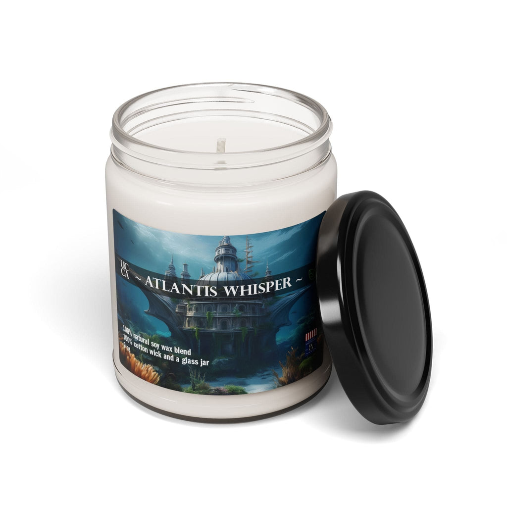 Atlanta's Whisper Scented Soy Candle, 9oz Atlantis Whisper / 9oz Home Decor