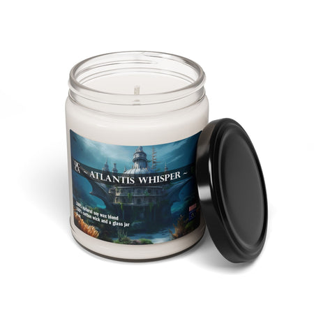 Atlanta's Whisper Scented Soy Candle, 9oz Atlantis Whisper / 9oz Home Decor