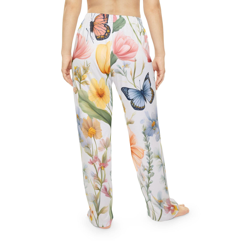 Blossom Breeze Pajama Pants – Springtime Serenity Edition 🌸🦋 All Over Prints