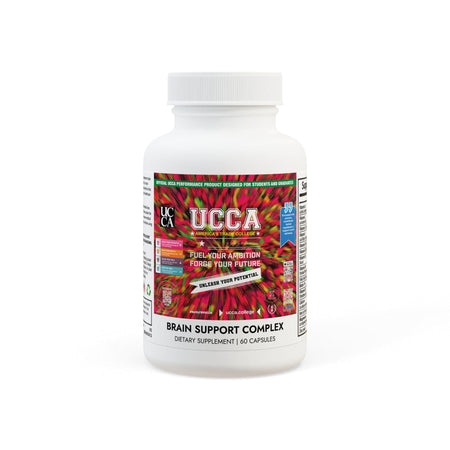 Brain Support Complex Supplement (60 Capsules) White bottle + cap / Unflavored / 60 Vegetable capsules Food Supplements