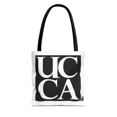 Carry It All in Style: The Ultimate UCCA Tote Bag 13" × 13'' / Black Bags