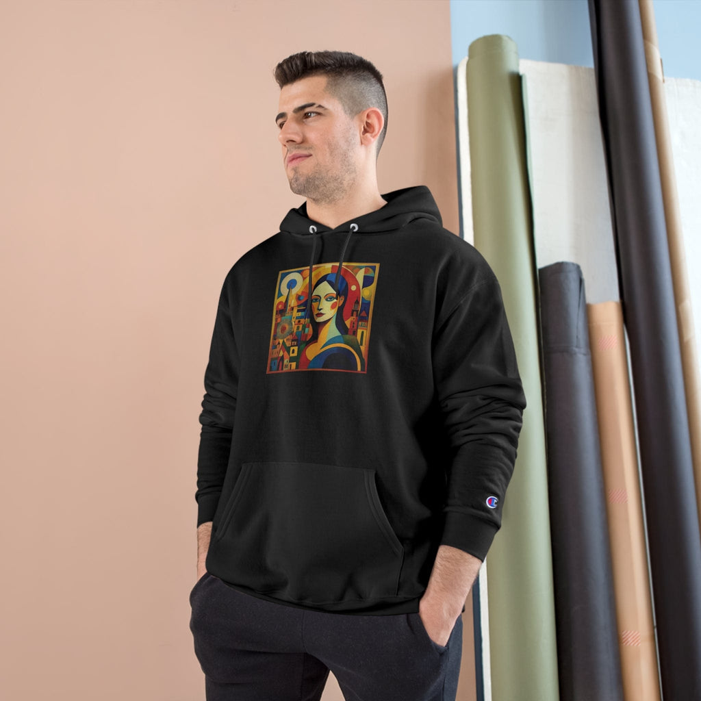 Champion Art Series Hoodie: Abstract Elegance Hoodie