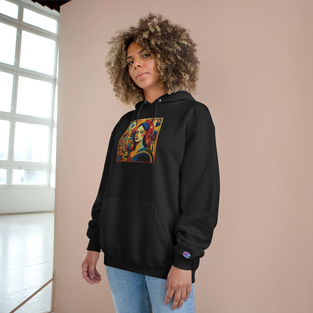 Champion Art Series Hoodie: Abstract Elegance Hoodie