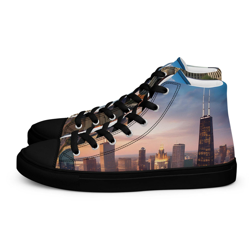 City Kicks: Chicago Edition - Men’s high top canvas shoes 5