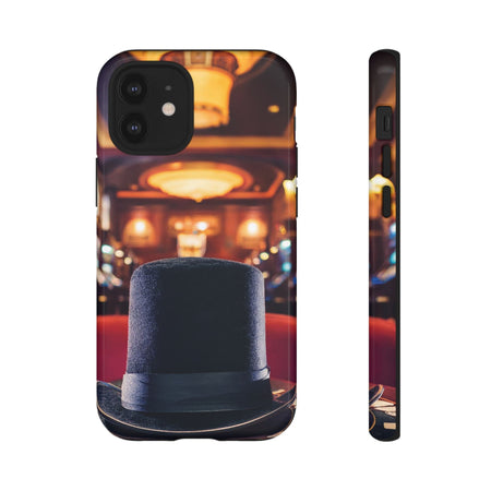 🎩 Classic Elegance Phone Case: A Nod to Old-School Glamour - Tough Case iPhone 12 Mini / Glossy Phone Case