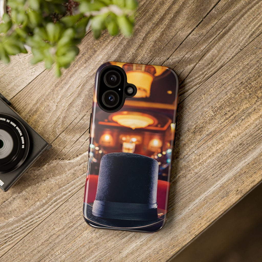 🎩 Classic Elegance Phone Case: A Nod to Old-School Glamour - Tough Case Phone Case