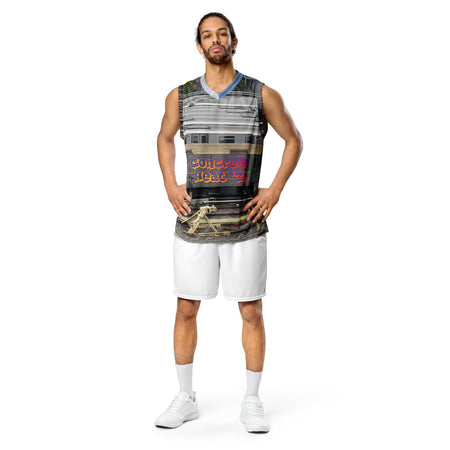 "Concrete Heat" Basketball Jersey – Where Street Meets Style Basket Ball Top