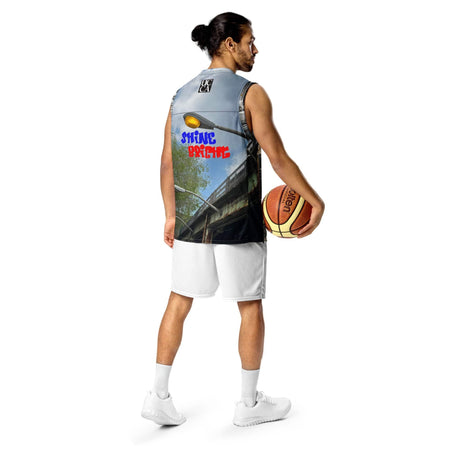 "Concrete Heat" Basketball Jersey – Where Street Meets Style Basket Ball Top