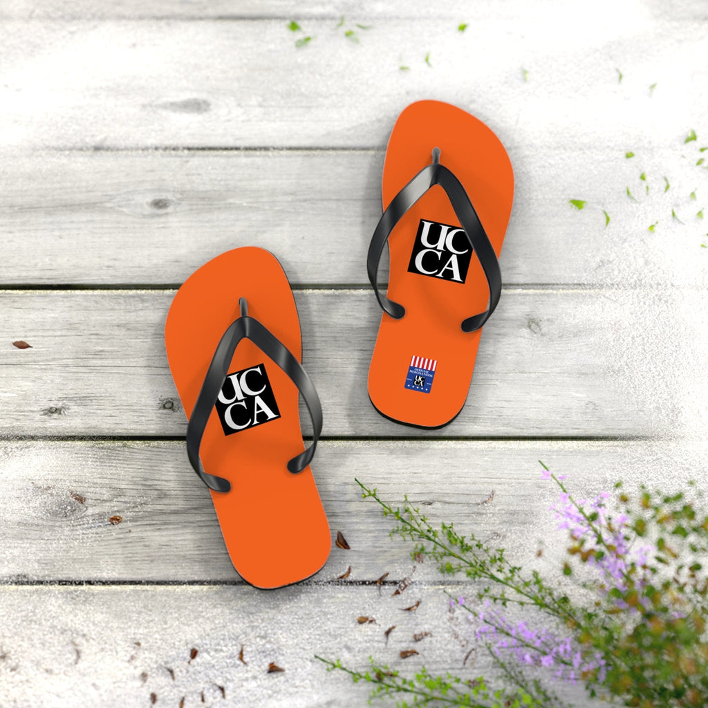 Copy of Step Into Summer with UCCA Flip Flops - Orange Shoes