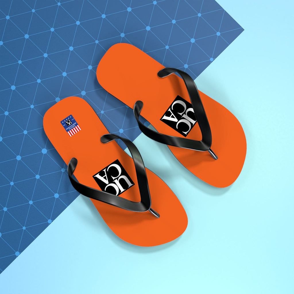 Copy of Step Into Summer with UCCA Flip Flops - Orange Shoes