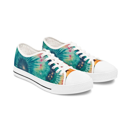 Cosmic Bloom Low Tops Sneakers: Where Retro Meets the Future Shoes