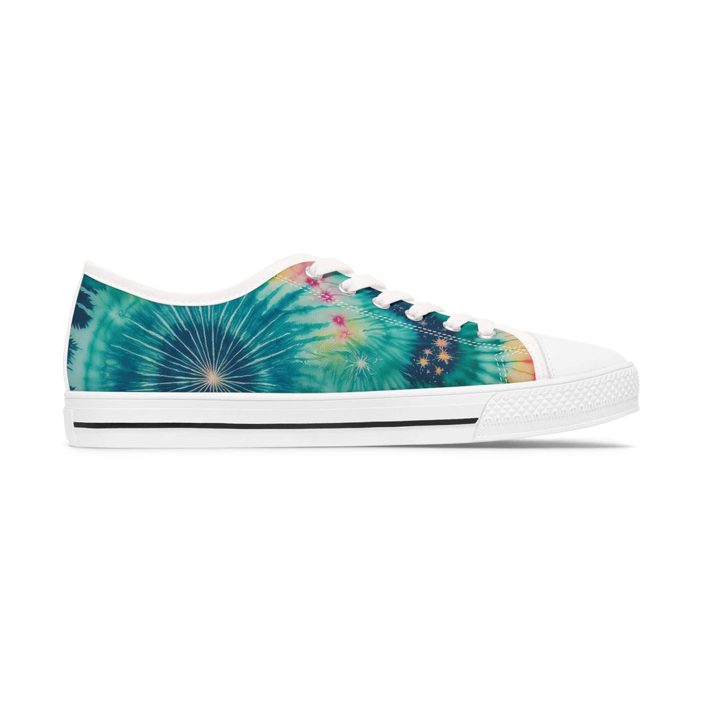 Cosmic Bloom Low Tops Sneakers: Where Retro Meets the Future Shoes