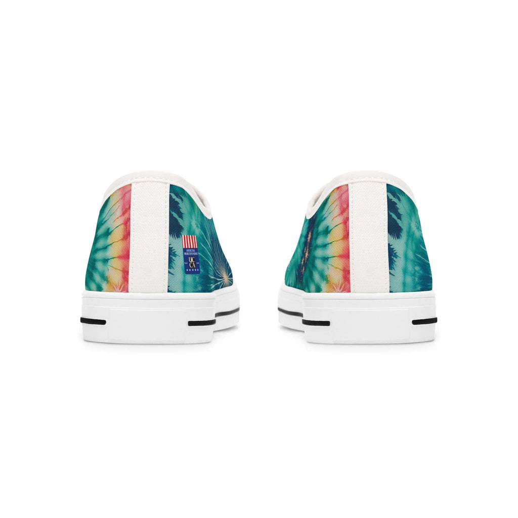 Cosmic Bloom Low Tops Sneakers: Where Retro Meets the Future Shoes