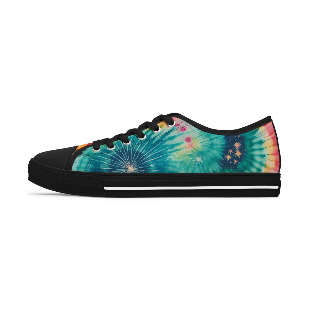 Cosmic Bloom Low Tops Sneakers: Where Retro Meets the Future Shoes