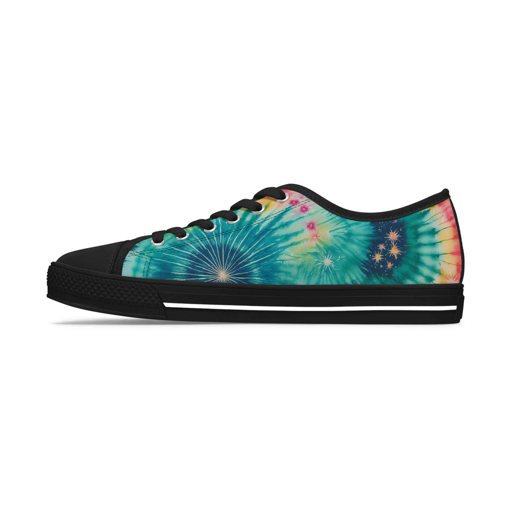 Cosmic Bloom Low Tops Sneakers: Where Retro Meets the Future Shoes