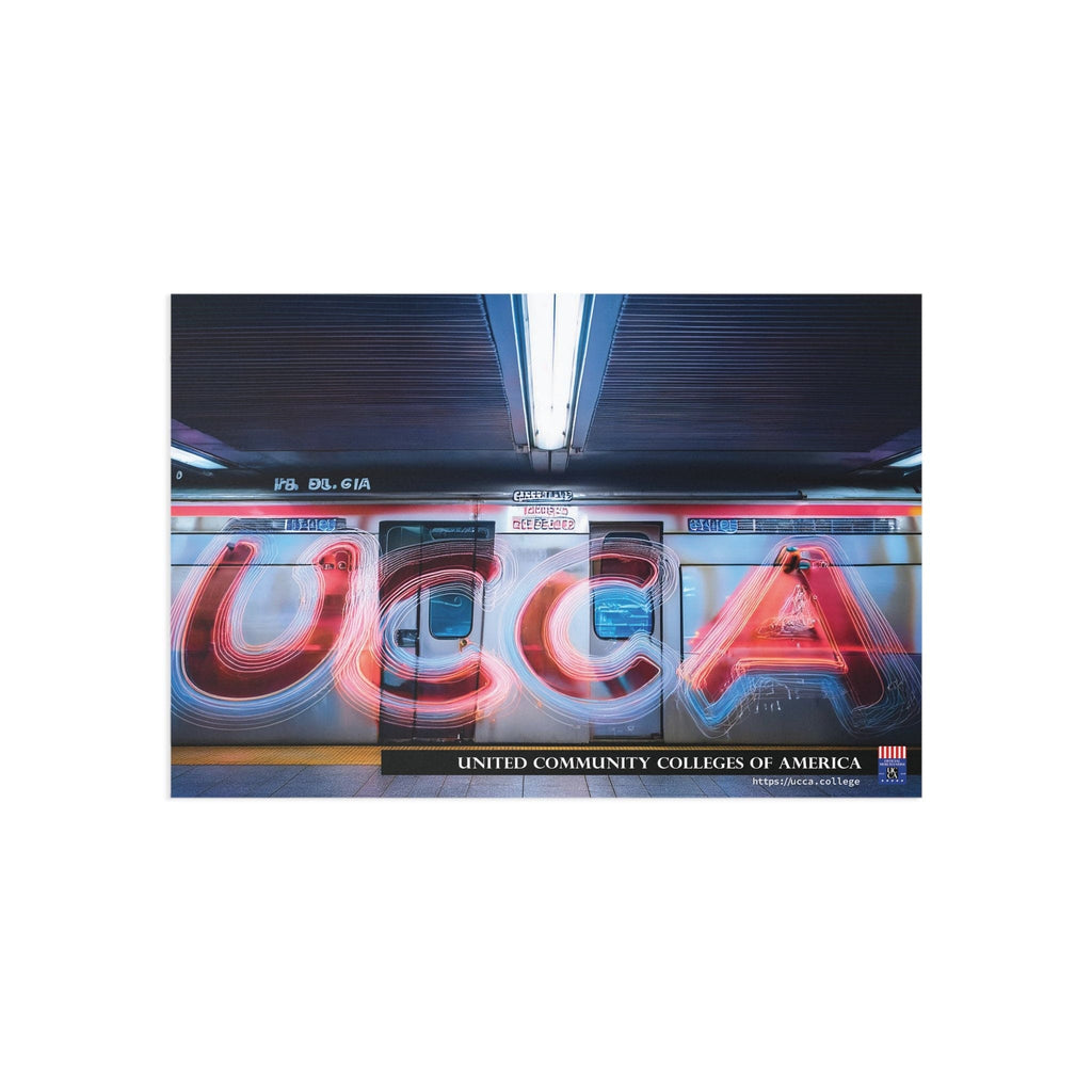 Electric Subway Canvas: UCCA Fine Art Postcard 6