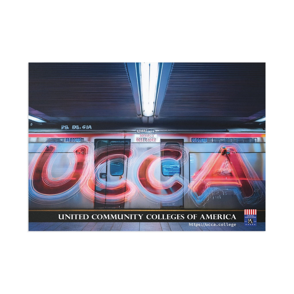 Electric Subway Canvas: UCCA Fine Art Postcard 7