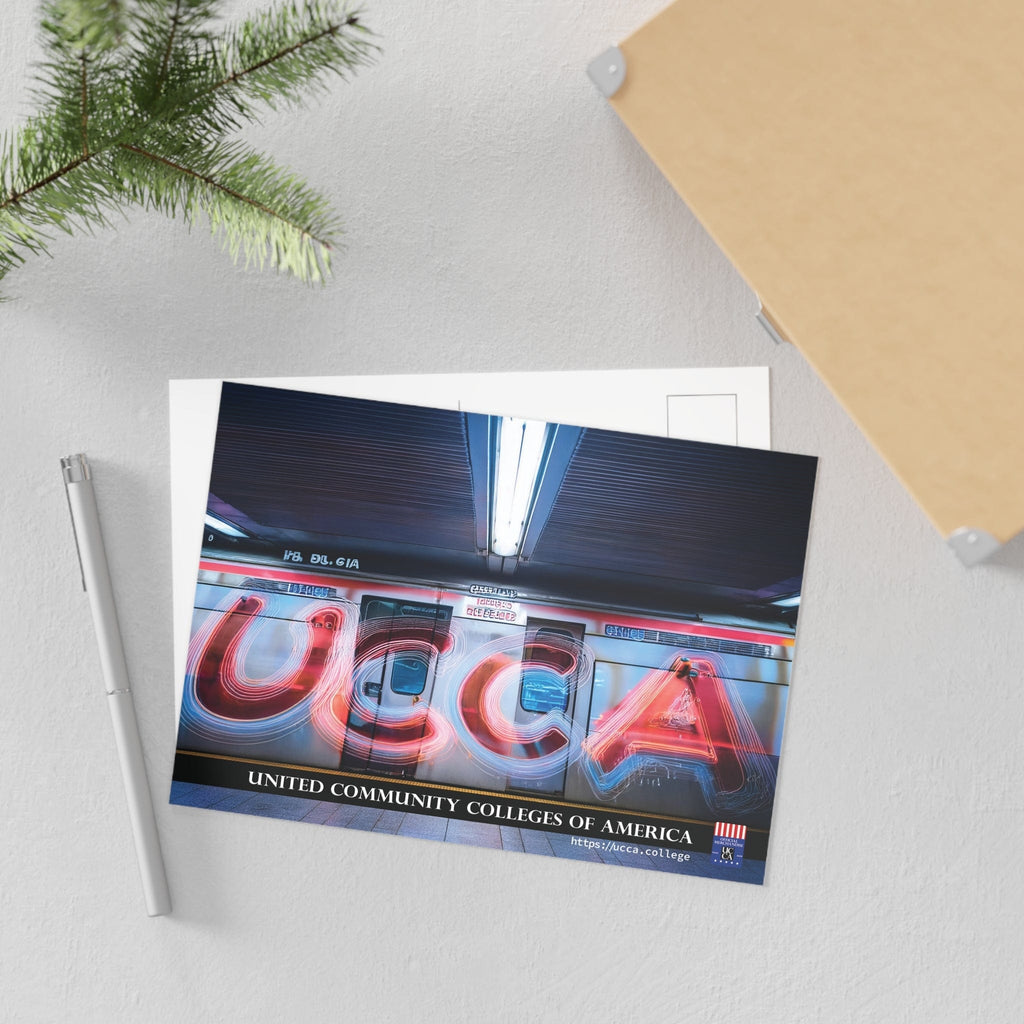 Electric Subway Canvas: UCCA Fine Art Postcard Paper products