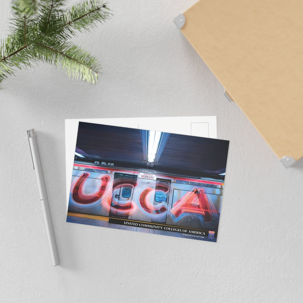 Electric Subway Canvas: UCCA Fine Art Postcard Paper products