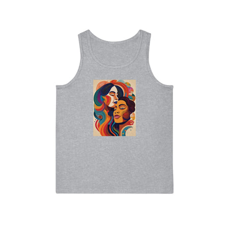 "Faces of Diversity" Men’s Softstyle™ Tank Top Sport Grey / S Tank Top