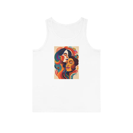 "Faces of Diversity" Men’s Softstyle™ Tank Top White / S Tank Top