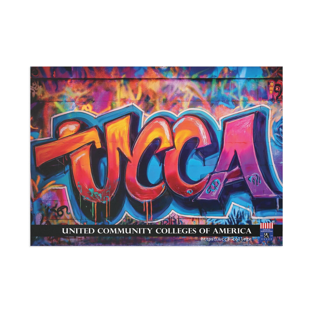 Fiery Fusion: UCCA Fine Art Postcard 7