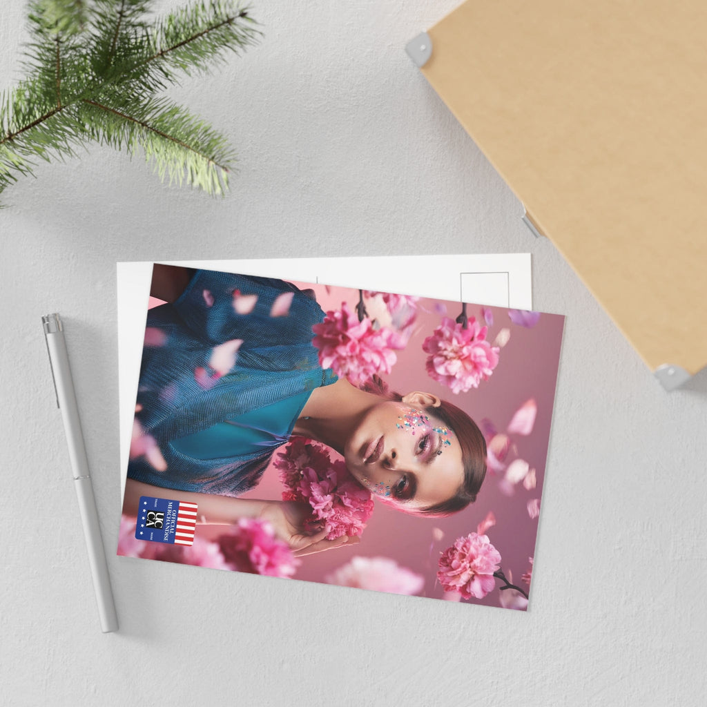 Fine Art Postcard: Beauty in Bloom 🌸 Paper products