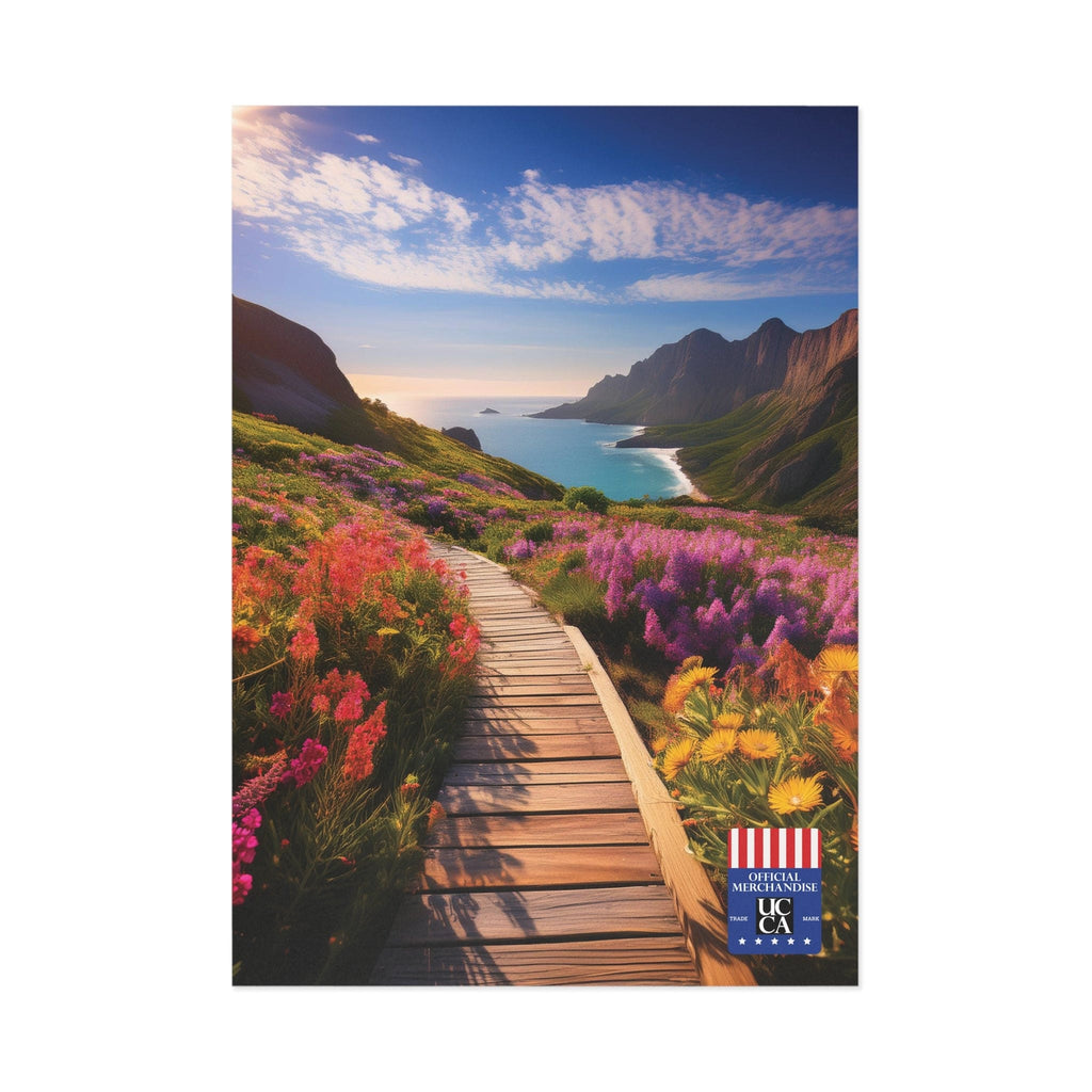 Fine Art Postcard: Pathway to Paradise 7