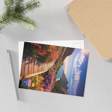 Fine Art Postcard: Pathway to Paradise Paper products