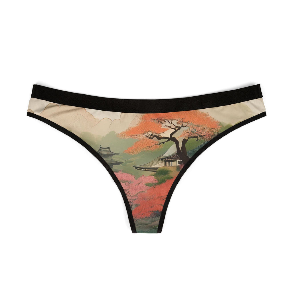 Flow with Comfort – Artful Illustrative Women’s Thongs M All Over Prints