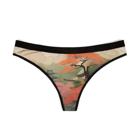 Flow with Comfort – Artful Illustrative Women’s Thongs M All Over Prints