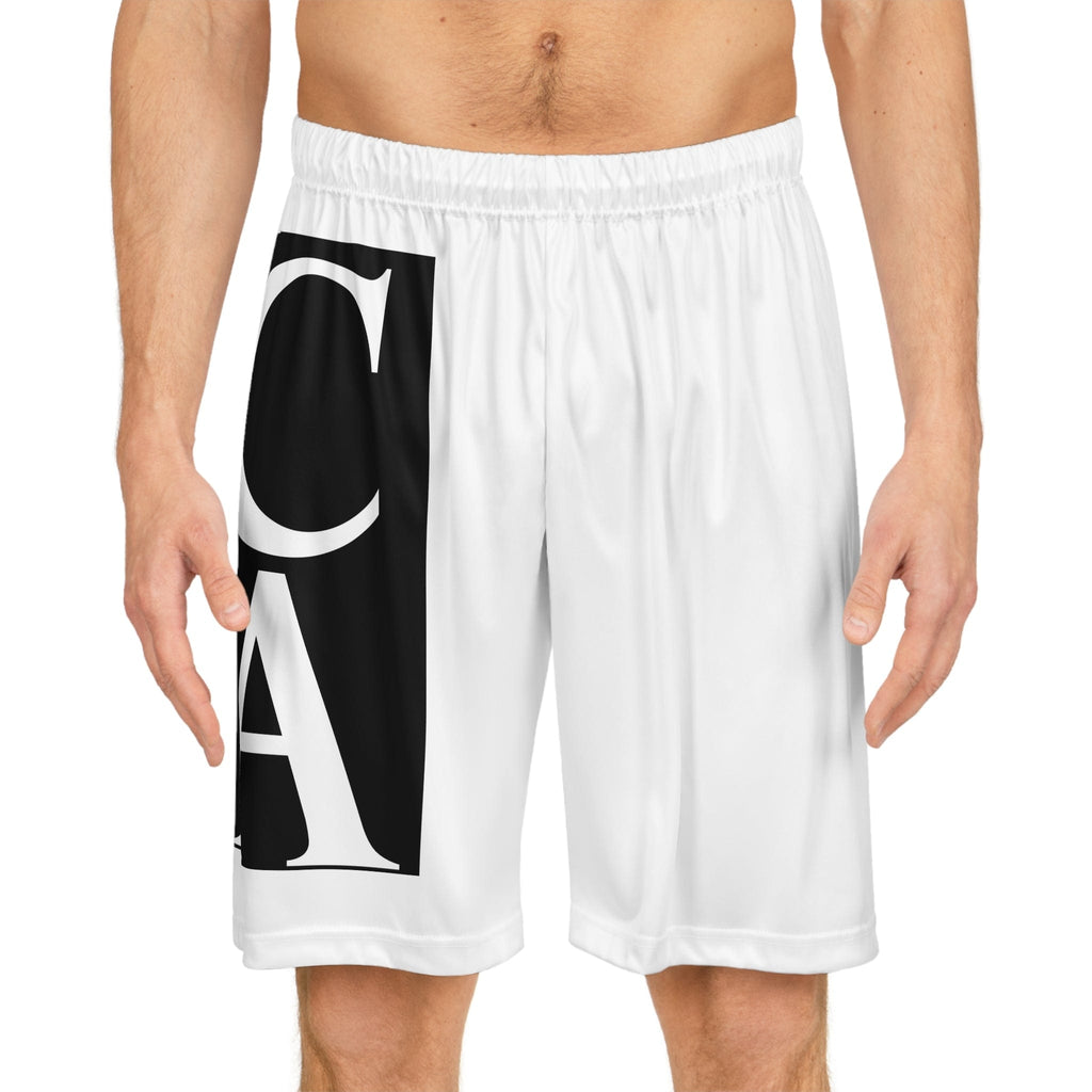 Game-Ready Style: UCCA Basketball Shorts All Over Prints