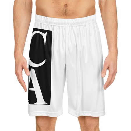 Game-Ready Style: UCCA Basketball Shorts All Over Prints