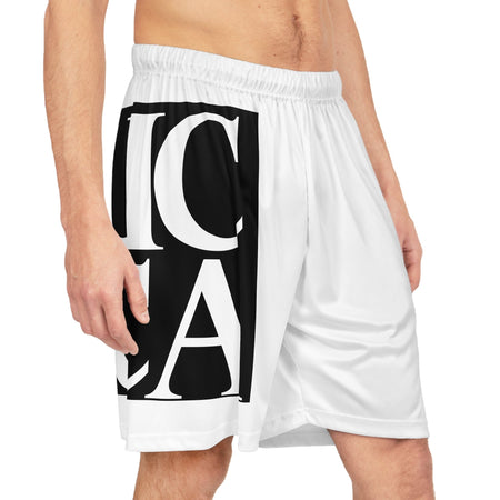 Game-Ready Style: UCCA Basketball Shorts All Over Prints