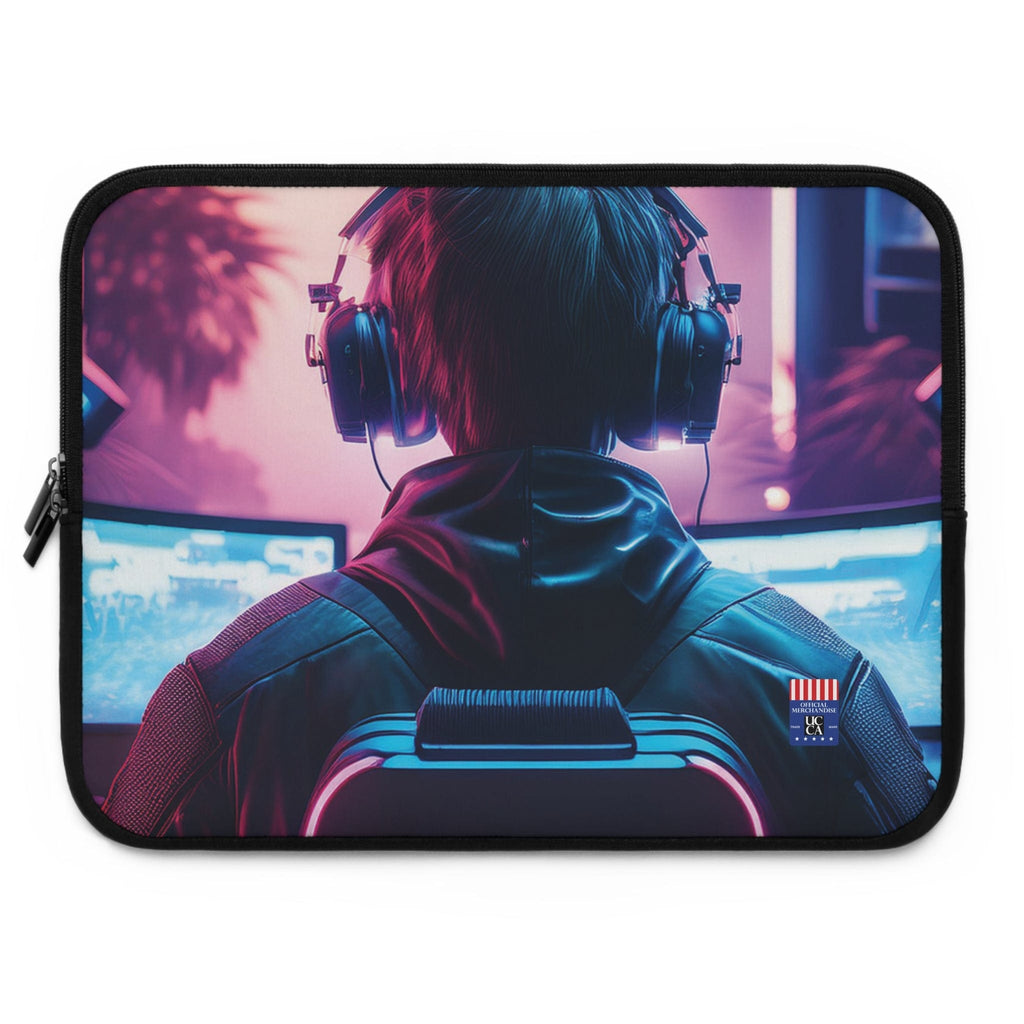 Gamer's Edge Laptop Sleeve: Protect Your Tech in Style Black / 15