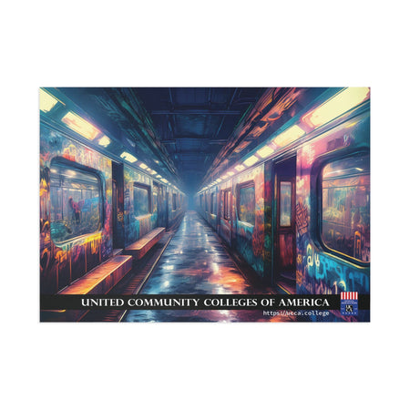 Infinite Tracks: UCCA Fine Art Postcard 7" x 5" (Horizontal) / 1 pc / Glossy Paper products