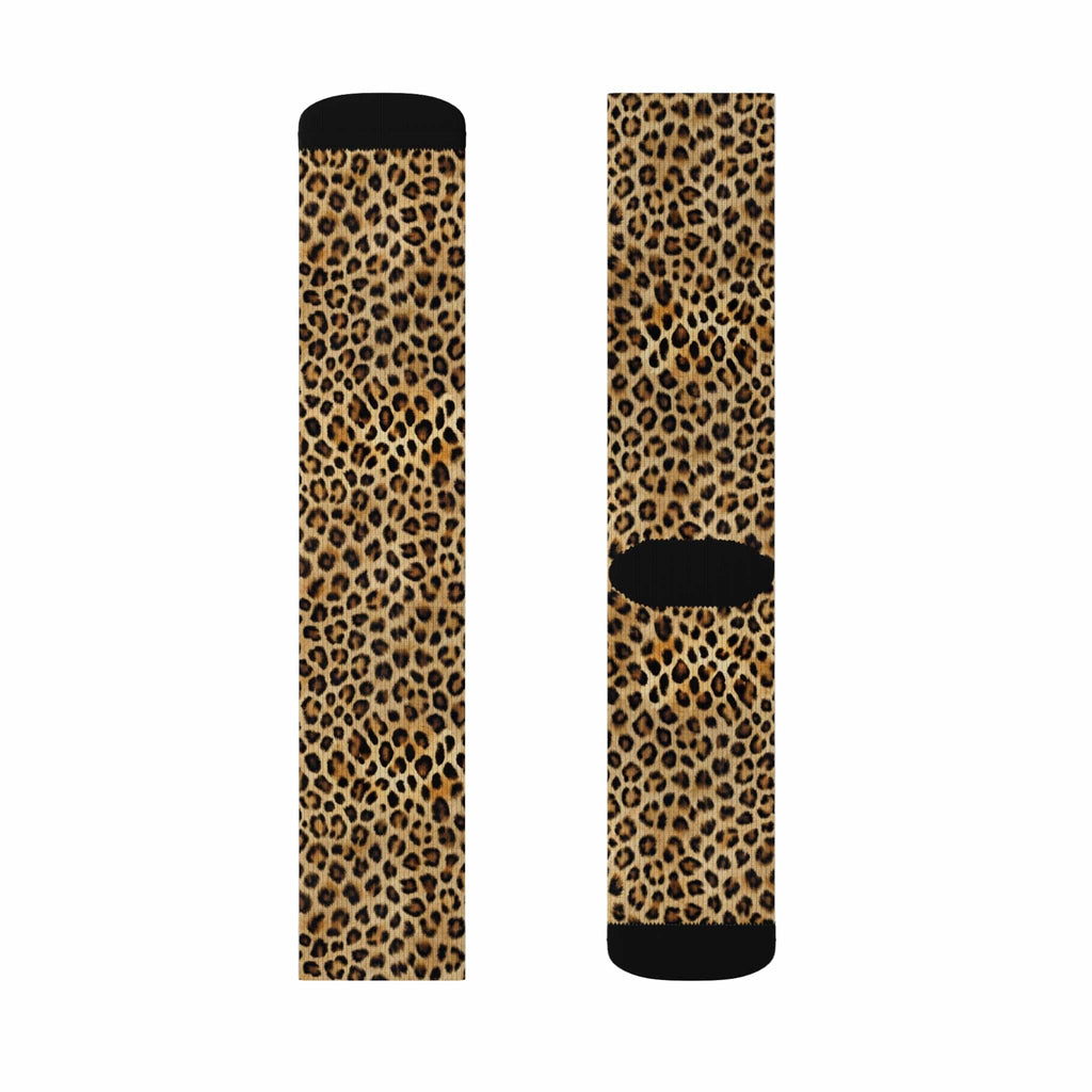 Lounge King Leopard Print Socks All Over Prints