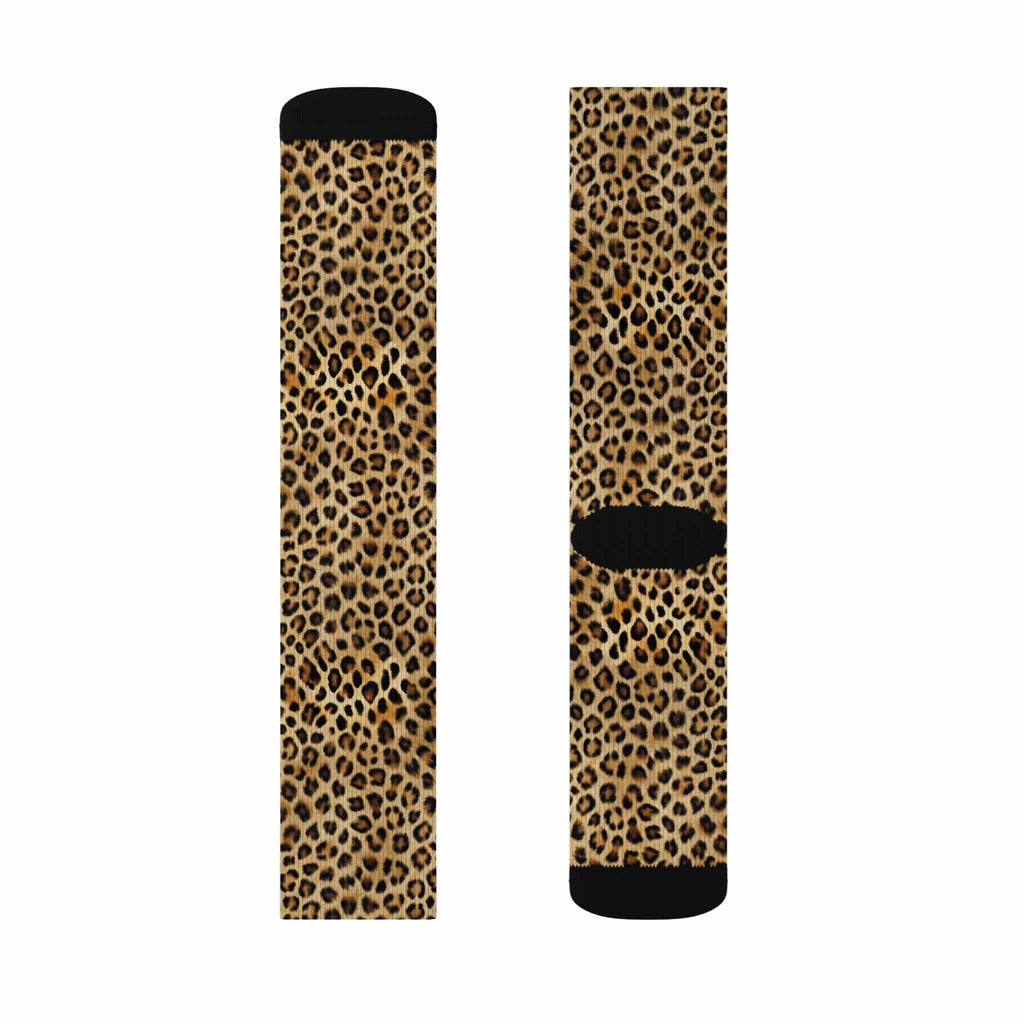 Lounge King Leopard Print Socks All Over Prints