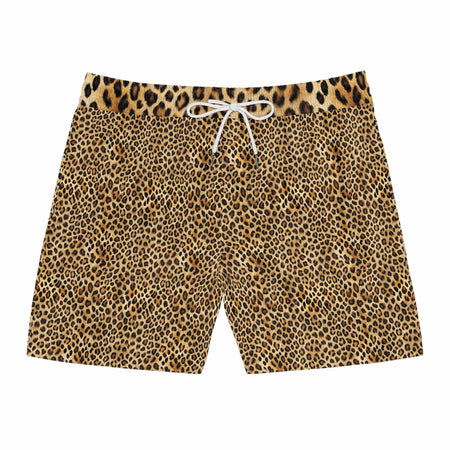 Lounge King: Men’s Leopard Print Swim Shorts All Over Prints