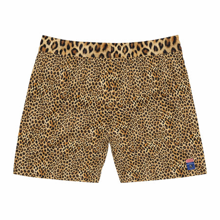 Lounge King: Men’s Leopard Print Swim Shorts All Over Prints