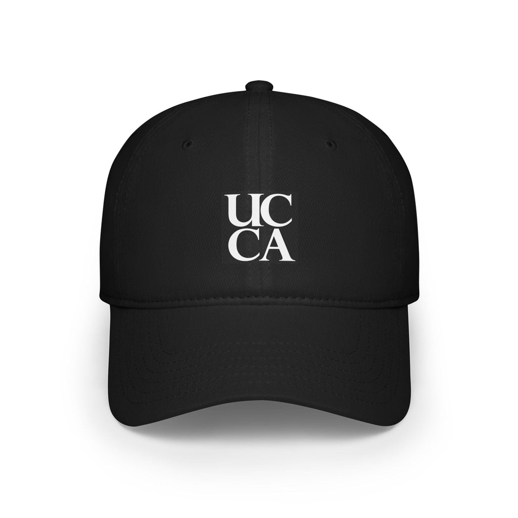 Low Profile Baseball Cap -  Classic Style Meets UCCA Pride! Black / One size Hats