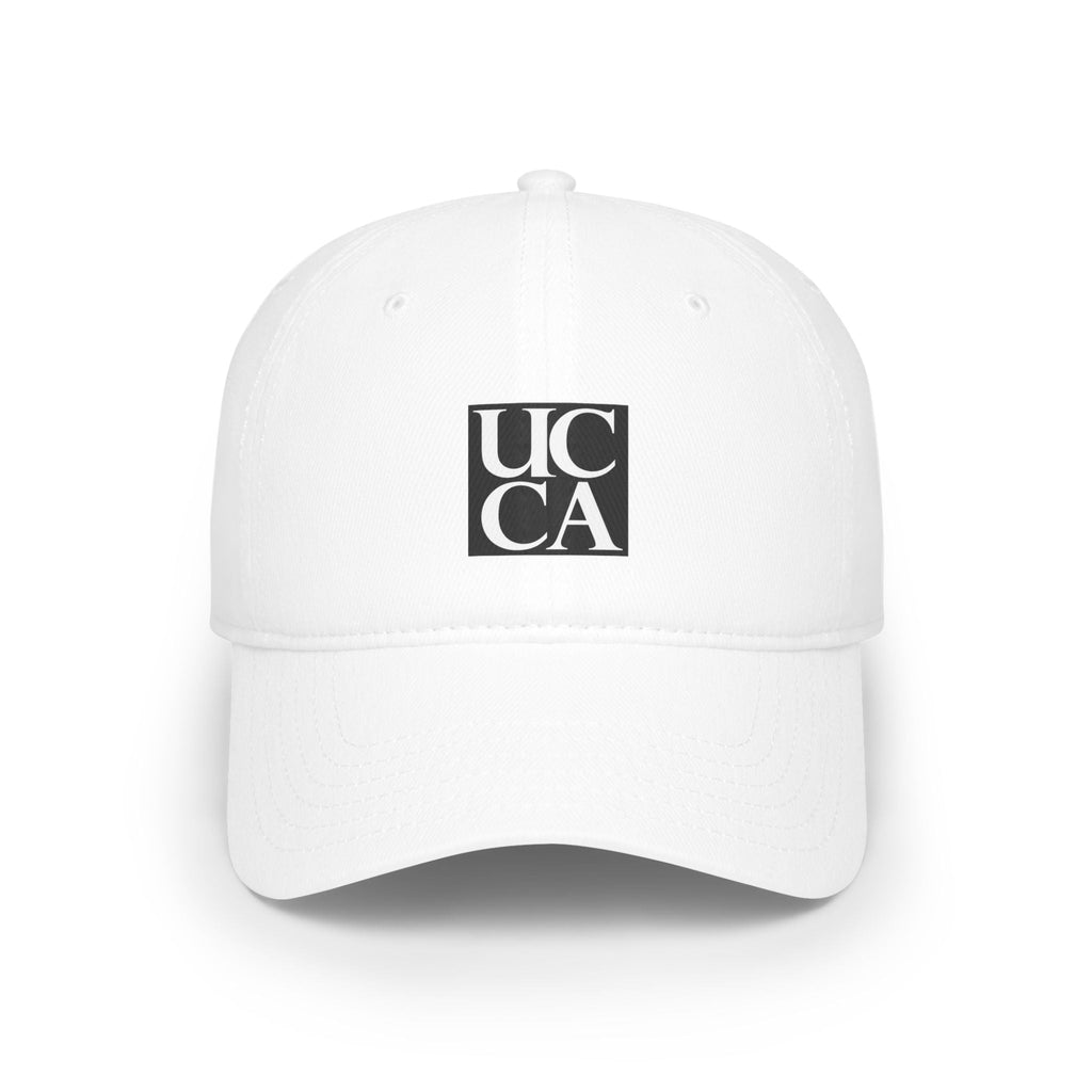 Low Profile Baseball Cap -  Classic Style Meets UCCA Pride! White / One size Hats