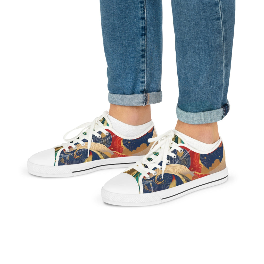 Lunar Luxe Low Top Sneakers: Celebrate the New Year in Style Shoes