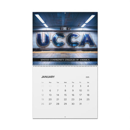 Mark the Days, Celebrate the Streets: The 2025 UCCA Urban Graffiti Wall Calendar 14" x 11.5" / Glossy Calendar