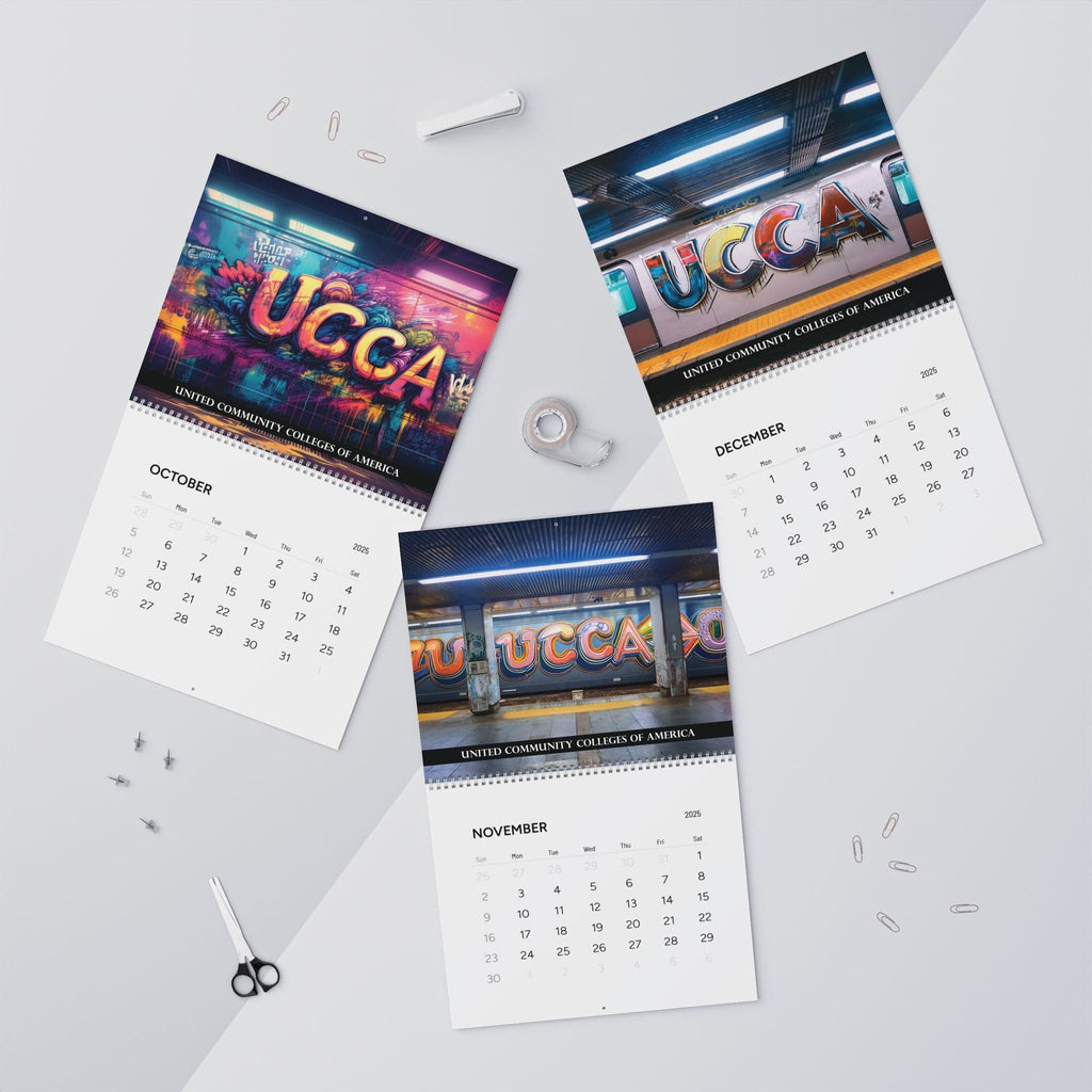 Mark the Days, Celebrate the Streets: The 2025 UCCA Urban Graffiti Wall Calendar Calendar