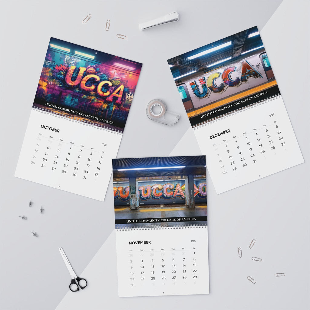 Mark the Days, Celebrate the Streets: The 2025 UCCA Urban Graffiti Wall Calendar Calendar