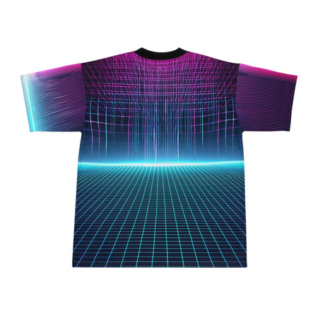 Men's Retro-Future Football Jersey All Over Prints