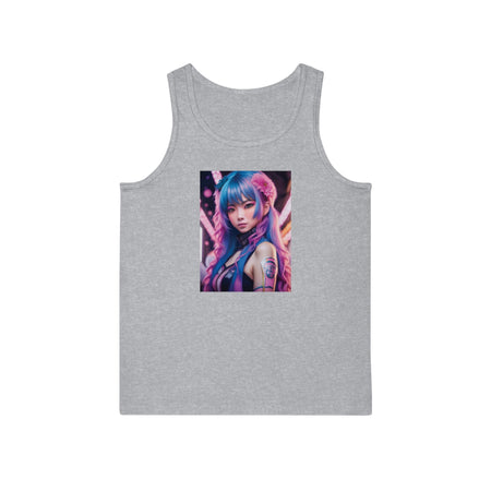 "Neo-Vibes" Women’s Softstyle™ Tank Top Sport Grey / S Tank Top