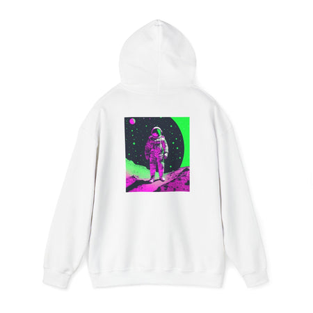 Neon Astronaut Heavy Blend™ Hoodie – Cosmic Streetwear Edition 🚀✨ Hoodie